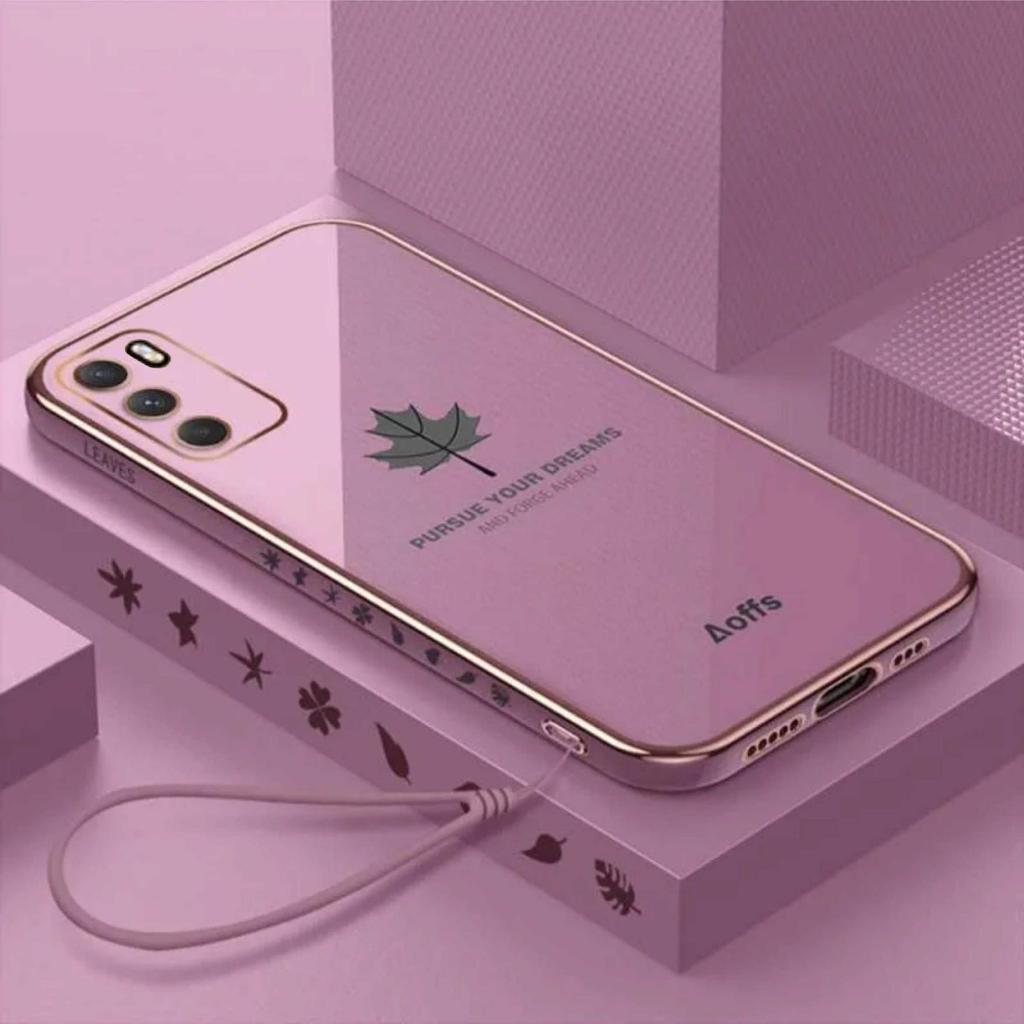 Case Maple For Xiaomi Poco M3 Plating Cover Terbaru