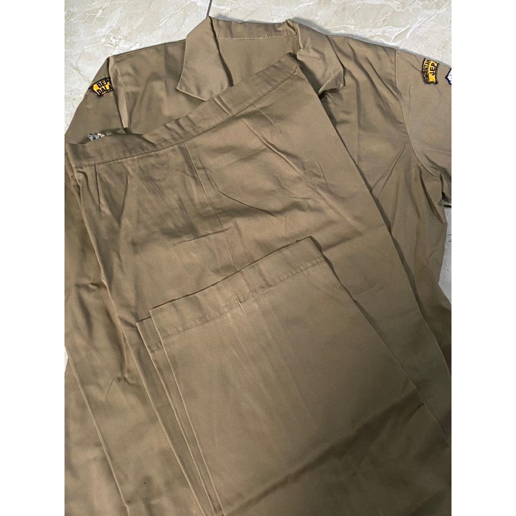 [PRELOVED] Set Rok dan Celana Seragam Keki Wanita Pemda