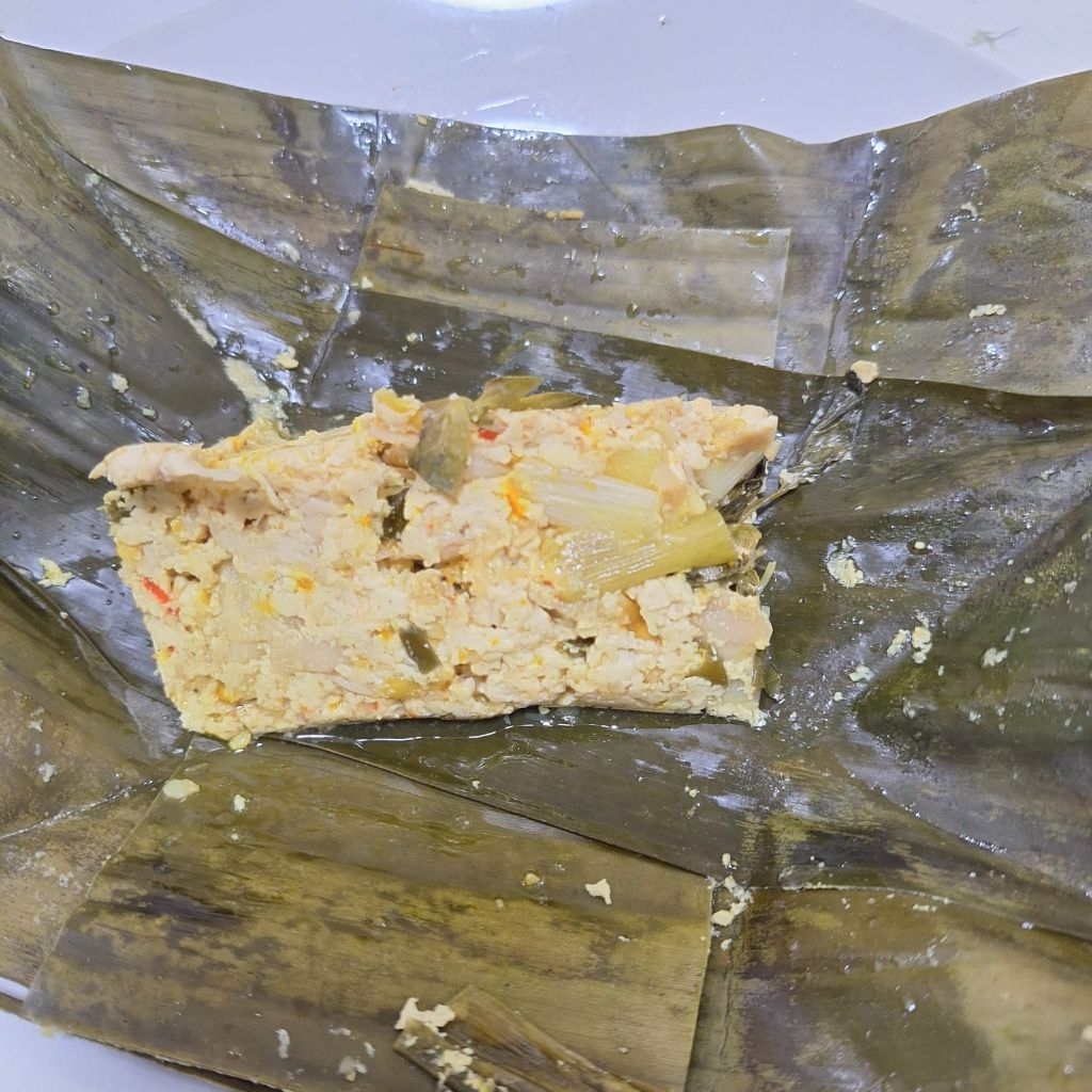 Pepes Tahu Jamur isi 4 bungkus (NON MSG)