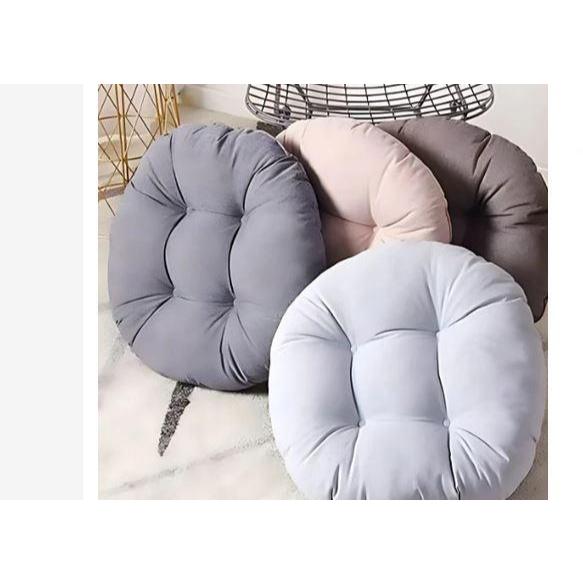Bantal Duduk Bulat Dm 35 / Bantal Alas Duduk Tebal & Empuk /Bantal Lesehan Dudukan Kursi / Bantal Em