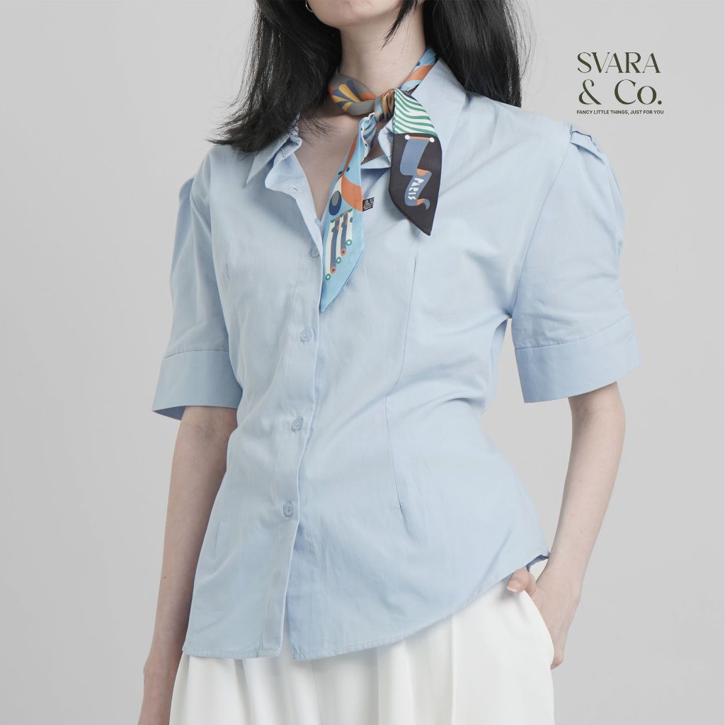 Svara - Celine Shirt Kemeja Wanita Minimalis