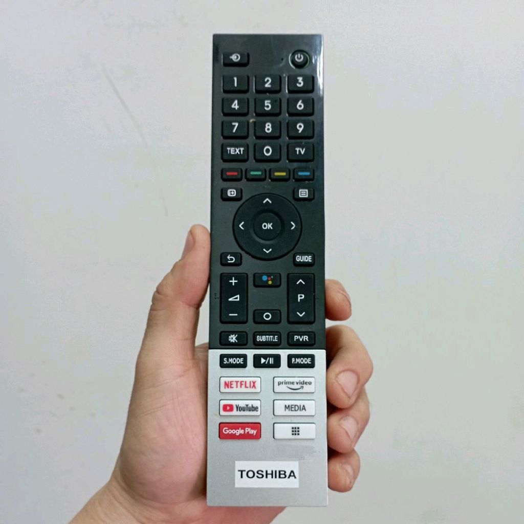 Remote Remot Android TV Non Voice Pengganti Tanpa Setting Toshiba V35KP (32"-55") M550 (32"-75") C35