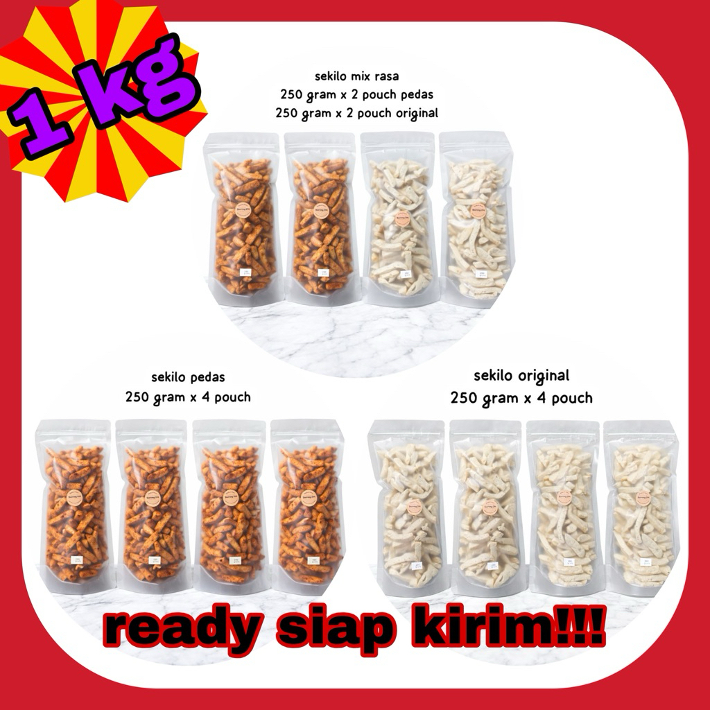 [BASRENG DM] 1 Kilo Basreng Ready