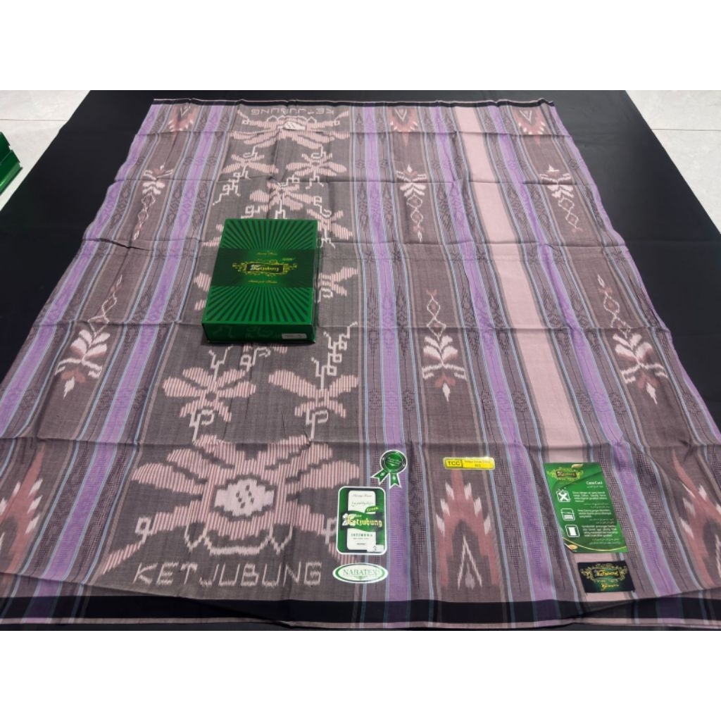 Sarung KETJUBUNG Green Mercerized Tipe TCC