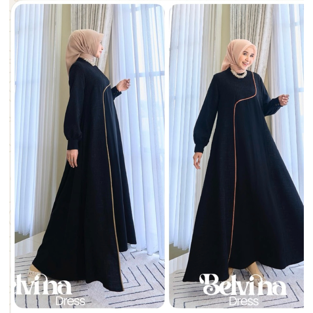 zaranita ,Belvina,gamis Marevi original shenina Dres marevi #Bhadshopbutik