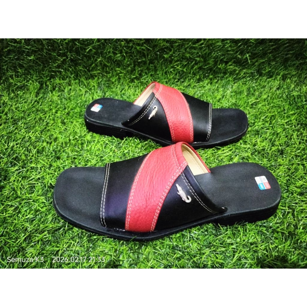 Sandal Kulit Stok Ready uk 38 Alas Kulit