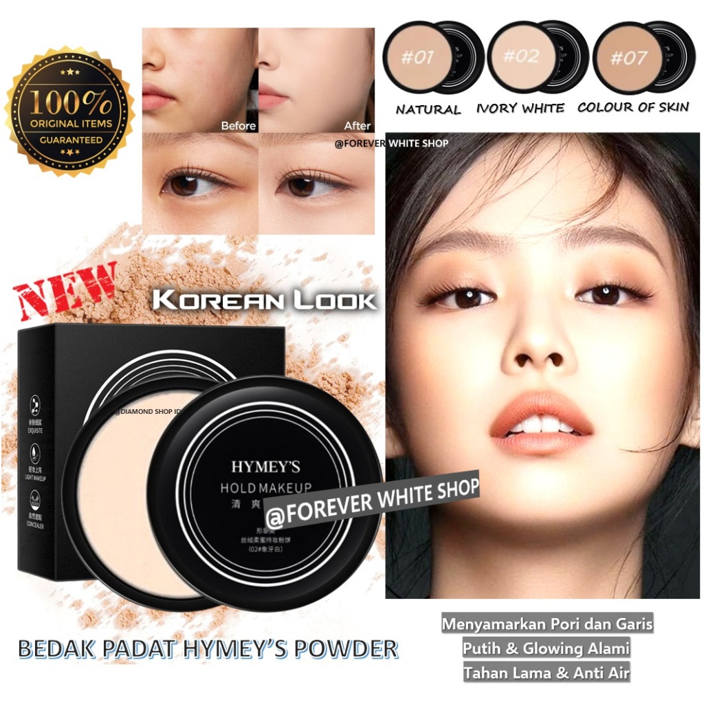 Bedak Glowing Tahan Lama Anti Air Professional Compact Powder FWS / Bedak Images Powder Beauty 10 gr