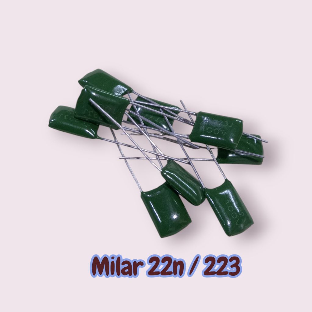 kapasitor milar 223,milar 22n