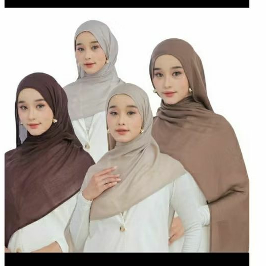 PASHMINA ARABIAN VISCOSE BUCKLE SCARVES