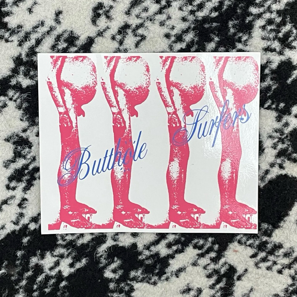SUP**ME BUTTHOLE SURFERS STICKER