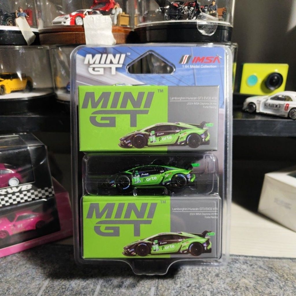 MINI GT #1062 LAMBORGHINI HURACAN GT3 EVO2 2024 IMSA