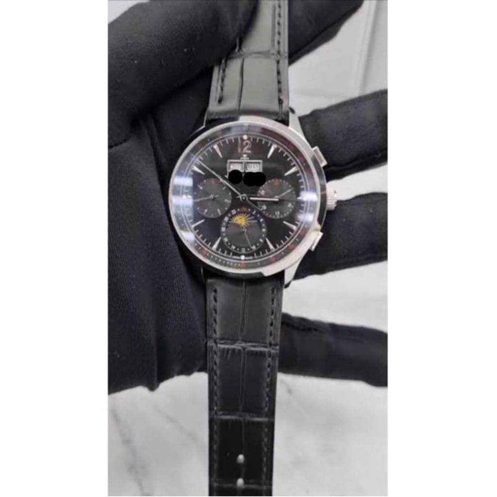The Luxe Watch334 Jam Tangan Mewah Pria JLC Master Control Chronograph Calendar Automatic Men Watch