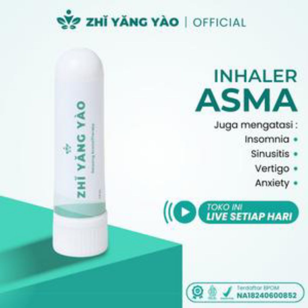 ZHI YANG YAO ORIGINAL - Inhaler Aromaterapi Untuk Asma Insomnia Zhi Yang YAO Asli Meredakan Sinusiti