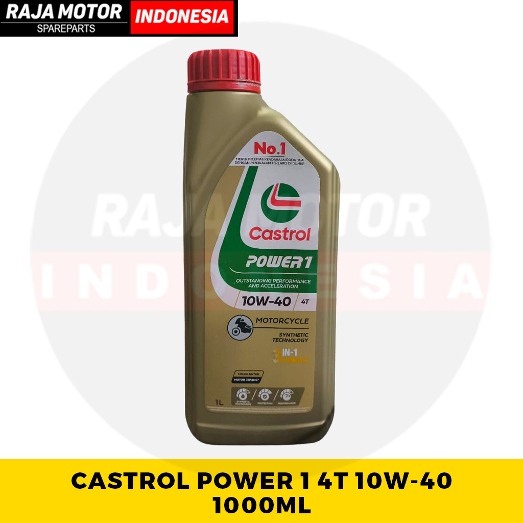 CASTROL - CASTROL POWER 1 4T 10W-40 1000ML