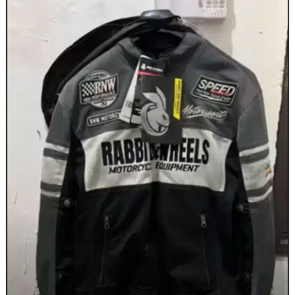 Jaket Rabbit and wheels full protektor RNW Like New Second Bekas