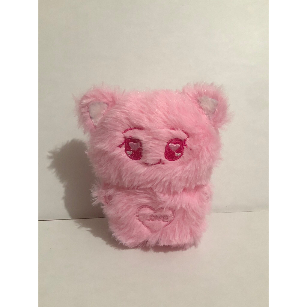 Custom doll doll 10cm bulu tebal bordir kpop keychain anime