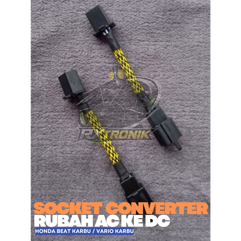 Kabel Socket DC Beat Karbu (Full DC Lampu Depan Belakang)