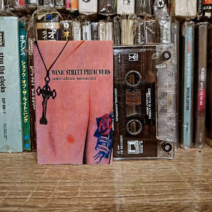 kaset tape pita original Manic street preachers - generation terrorist
