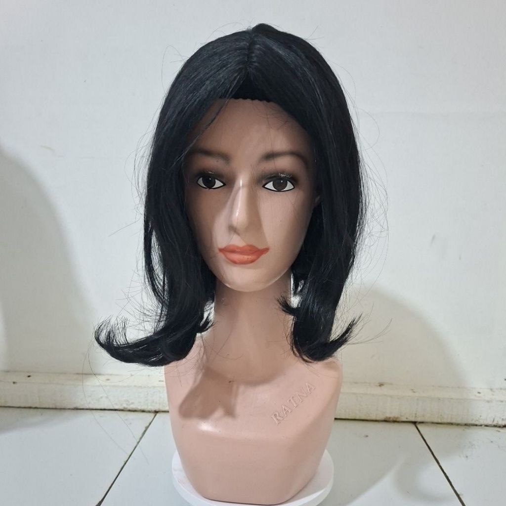 Wig Bob wanita 03 netting sintetis