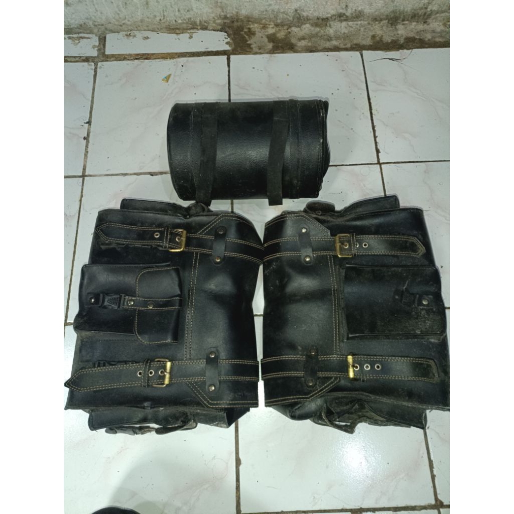 TAS SAMPING BELAKANG 3 PCS MOTOR / SIDEBAG / SIDEBAG XSR155 XSR 155