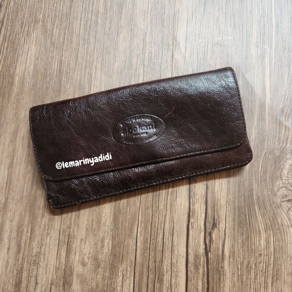 Preloved Dompet dan Pouch Kulit Abekani Safine Wallet, Abekani Pouch, Abekani Mini Wallet, Sendy Lea