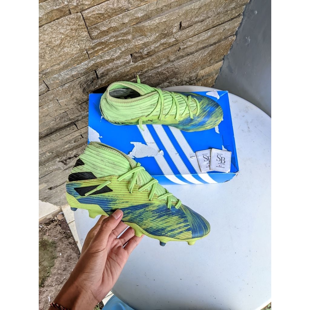 SIZE 39,5 | ADIDAS NEMEZIZ 19.3 FG SIGNAL GREEN FV3988 | 2nd/second