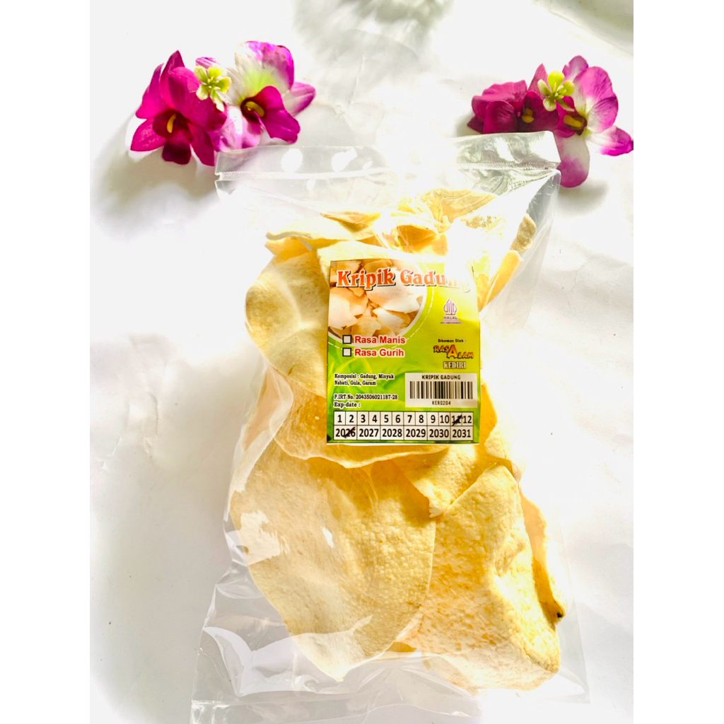 Kerupuk Gadung (matang)OWEN