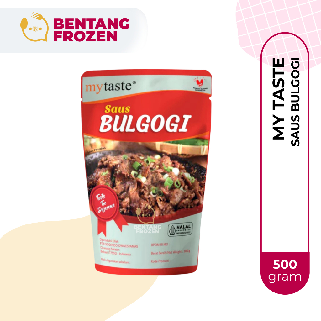 My Taste Saus Bulgogi Sauce 500gr / MyTaste