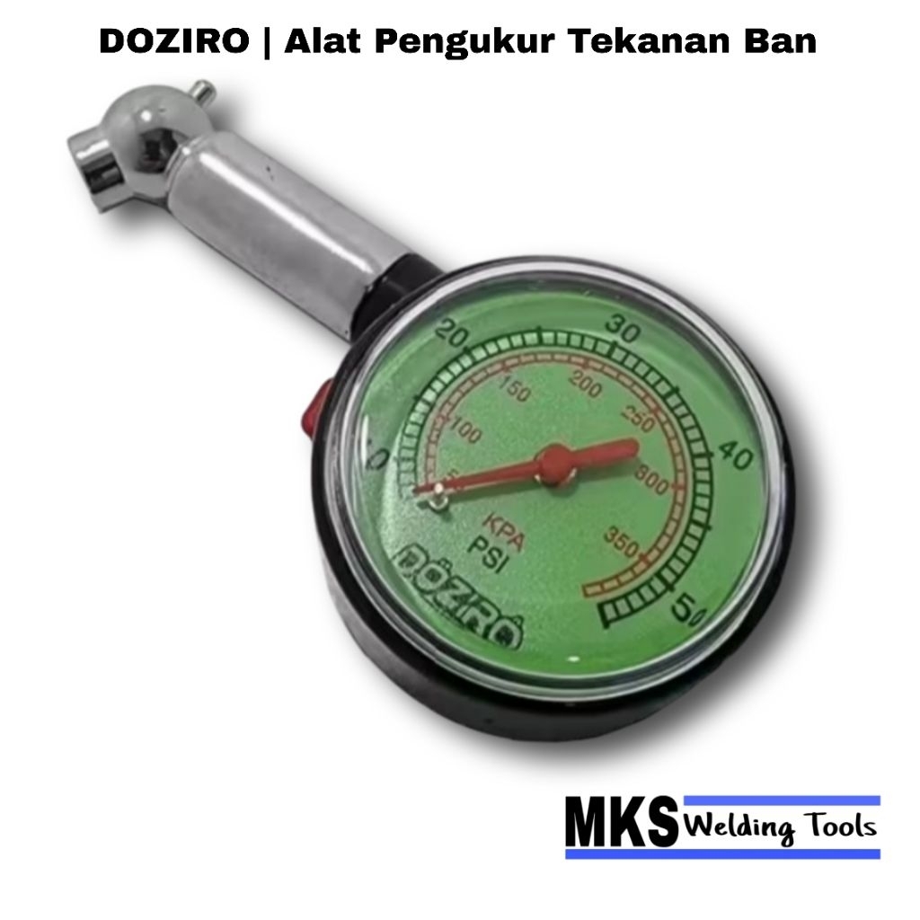 Doziro | Alat Pengukur Angin Model Lonceng | Alat Pengukur Tekanan Angin Ban Mobil Atau Motor