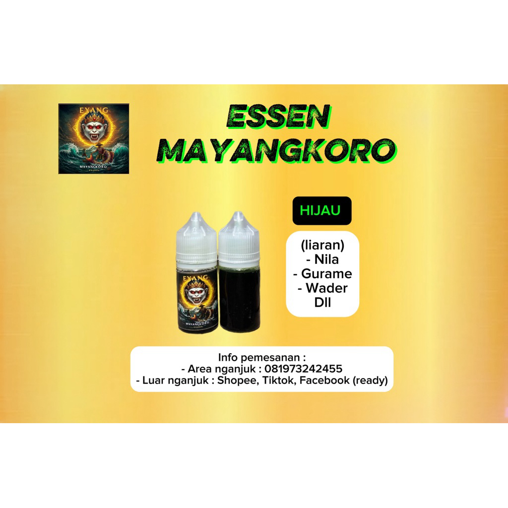 ESSEN “MAYANGKORO” variasi “HIJAU”