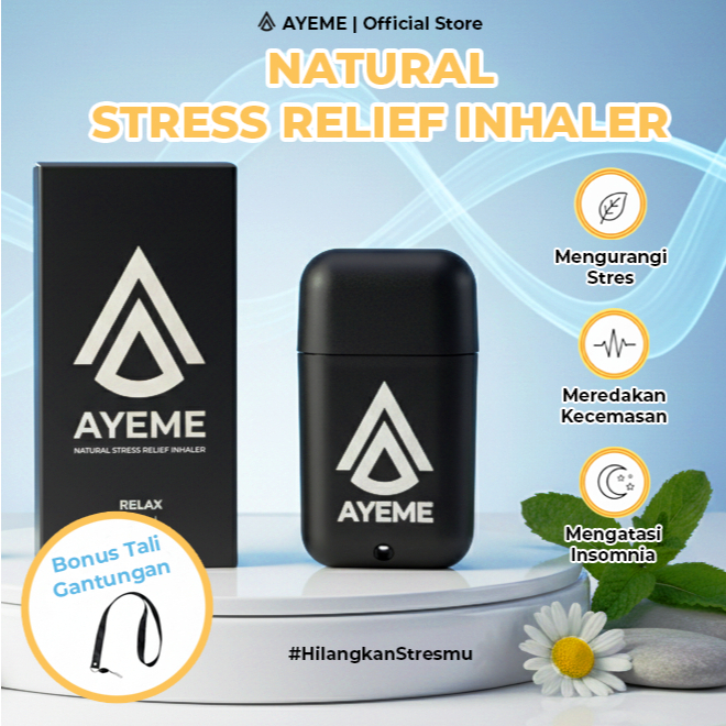AYEME Inhaler Anxiety Stres Depresi Atasi Kecemasan Overthinking Menenangkan Ketegangan Mental