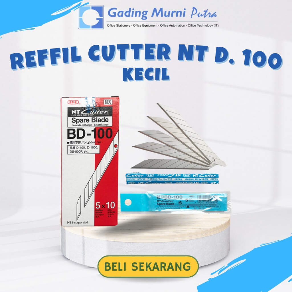 Isi Cutter / Refill Cutter / Pisau Cutter Merk NT D-100