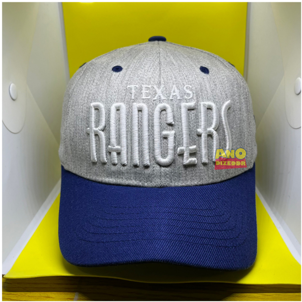 PRELOVED TOPI BASEBALL TEXAS RANGERS GREY XS-S ADJUSTABLE GREAT CONDITION
