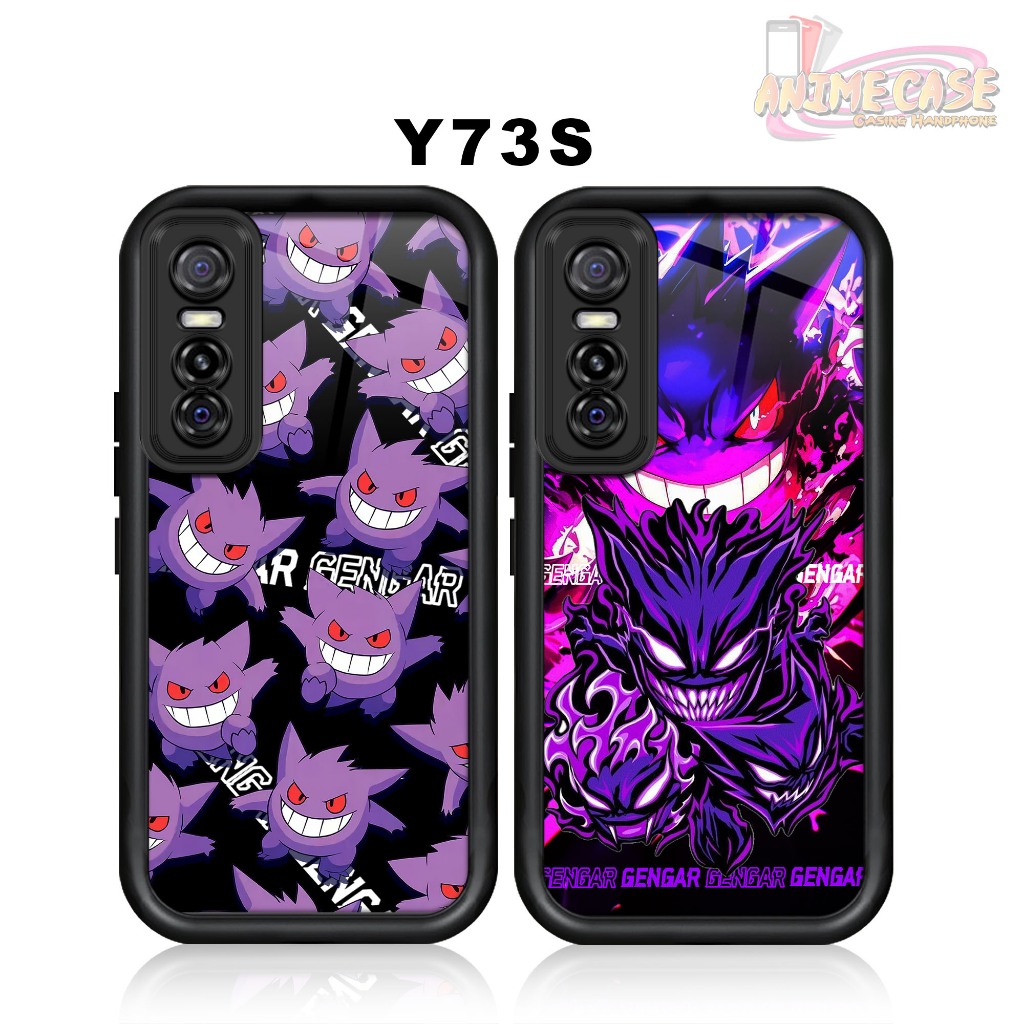 Softcase glossy VIVO Y73S 5G Casing Case Hp Silikon Protek kamera GENGAR