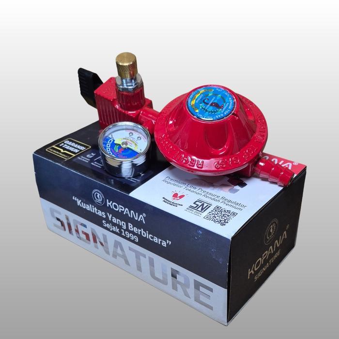 KOPANA TOP GAS Regulator Gas LPG Elpiji Pertamina Safety Lock Prime Pengaman Kompor Gas Elpiji Safet