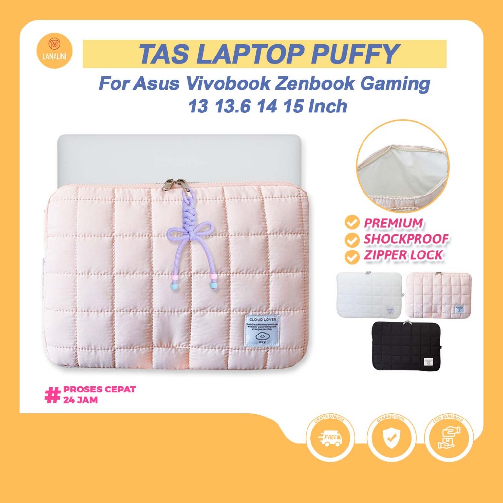 Sleeve Laptop Pillow Case Asus Vivobook Zenbook  S13 S14 S15 A1404 / E1404 Go TUF Gaming 15 15.6 inc