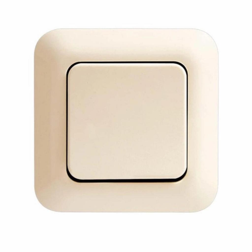 BROCO SAKLAR SINGLE GRACIO 4161 CREAM Saklar Engkel Broco Gracio