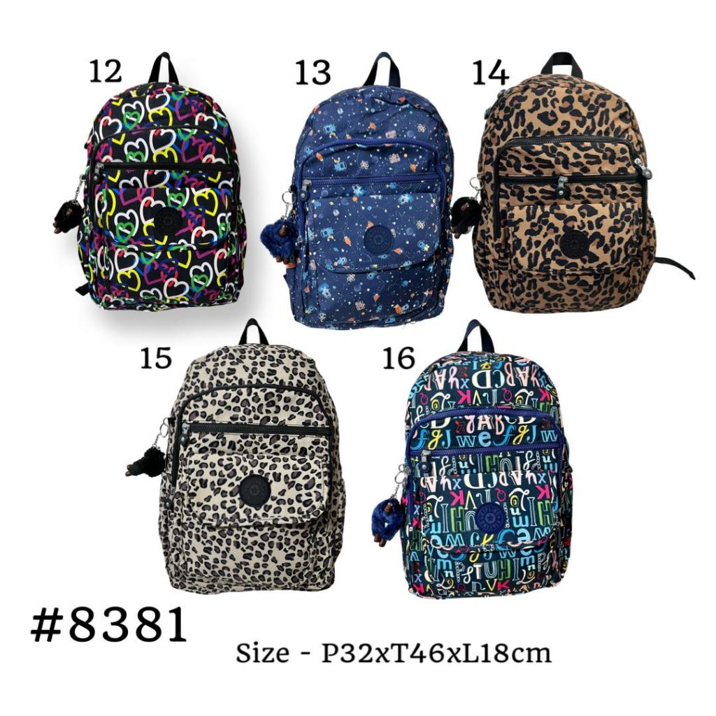 Tas Kipling Ransel Besar Laptop 7 Ruang Sekolah Kuliah KP 8381 Tas Kerja Jalan Pria Wanita Cowok Cew