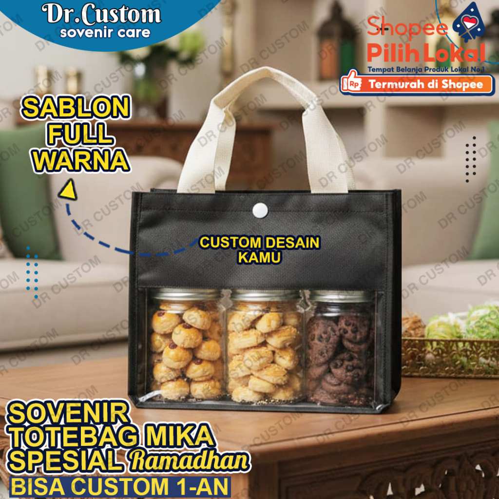 Tas Hampers Ulang Tahun-Tas Sovenir-Sablon-Sovenir Nikah-Custom Sablon Tas