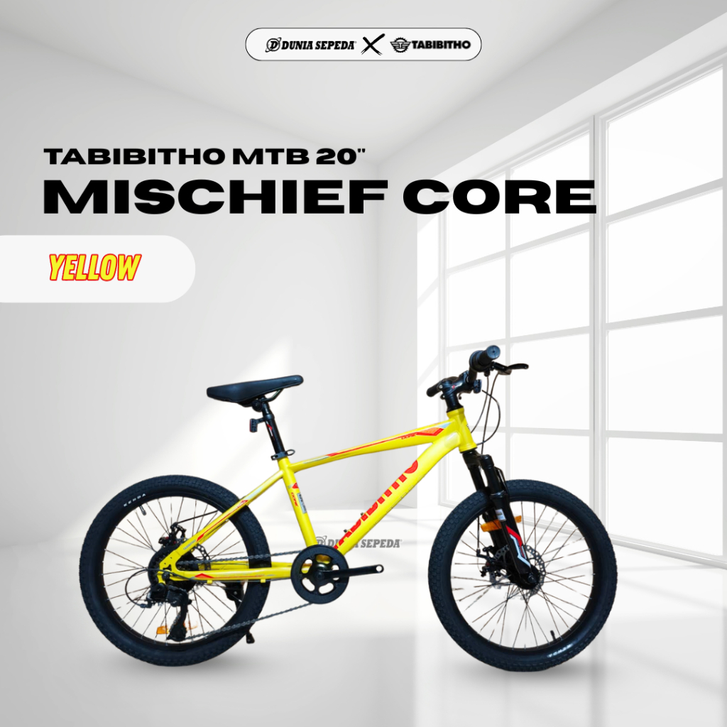 SEPEDA GUNUNG 20 INCH TABIBITHO MISCHIEF CORE - SEPEDA MTB 20 INCH FRAME ALLOY 7S