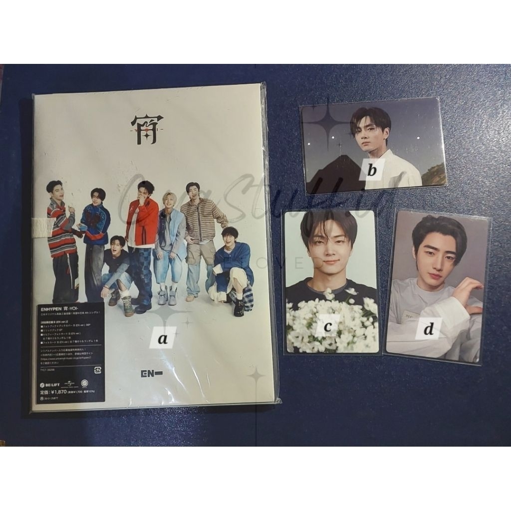 [READY STOCK] ENHYPEN Yoi Japan 4th Album EN Version (Limited B) Unsealed | Photocard Jay Sunghoon E