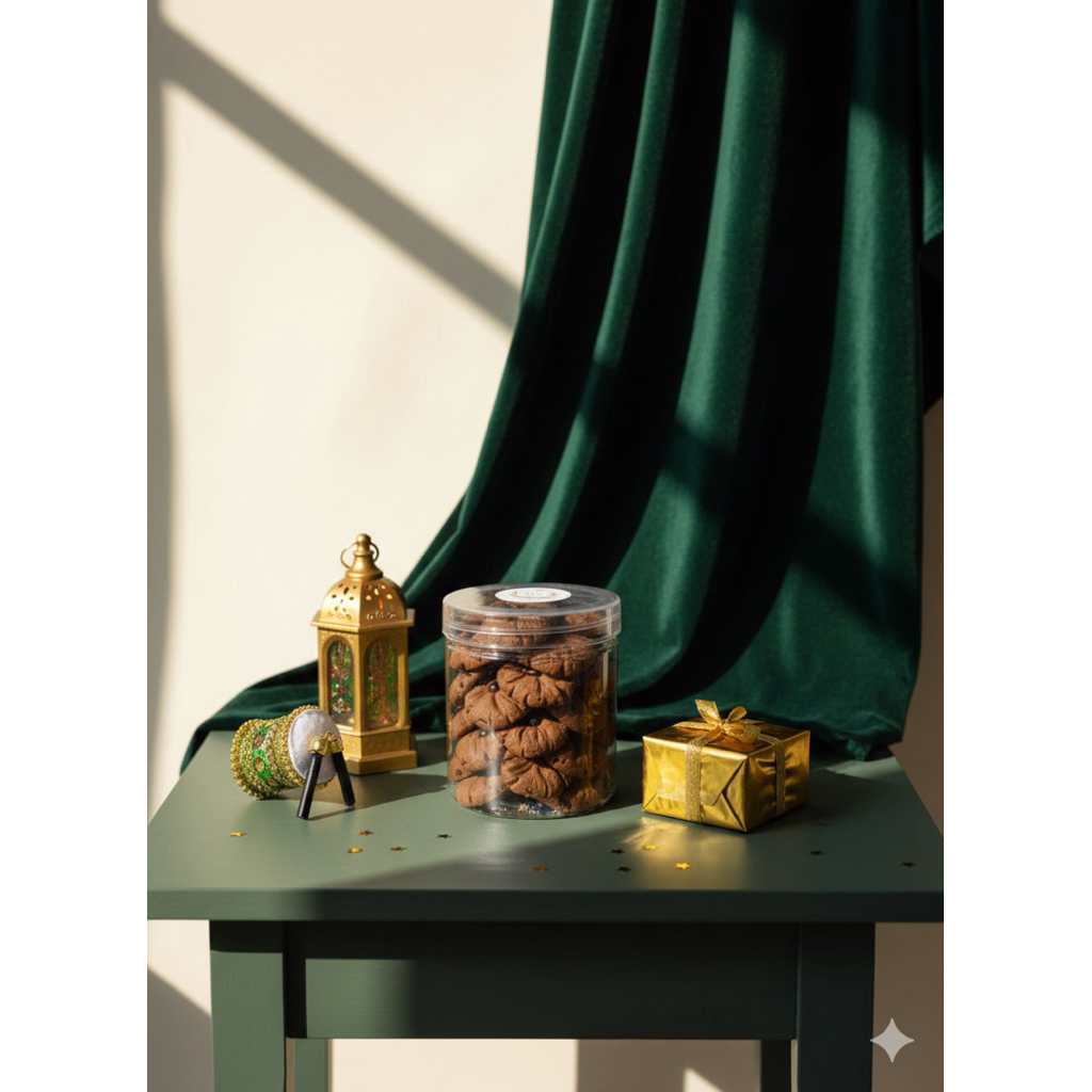 Kue Semprit Coklat / Kue Semprit Coklat TB 600ml / Kue Kering Lebaran