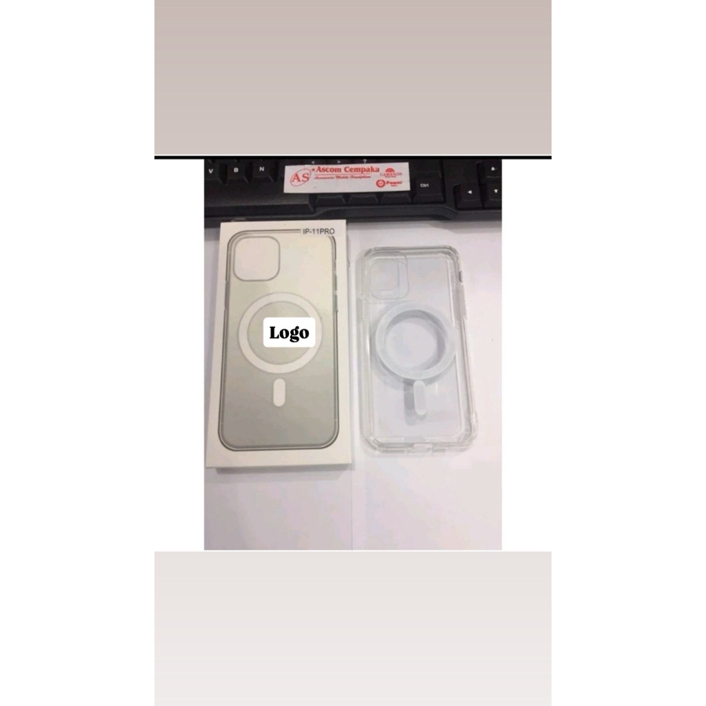 Case Magsafe bening transparan Ip 11
