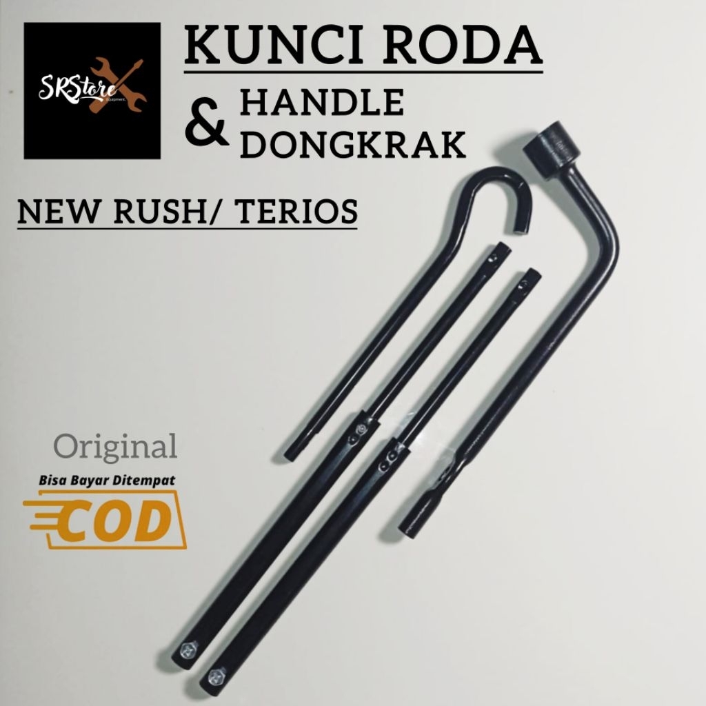 KUNCI RODA & KUNCI BAN SEREP NEW RUSH/ TERIOS ORI