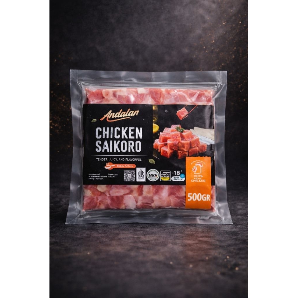 Andalan Chicken Saikoro / daging ayam /saikoro