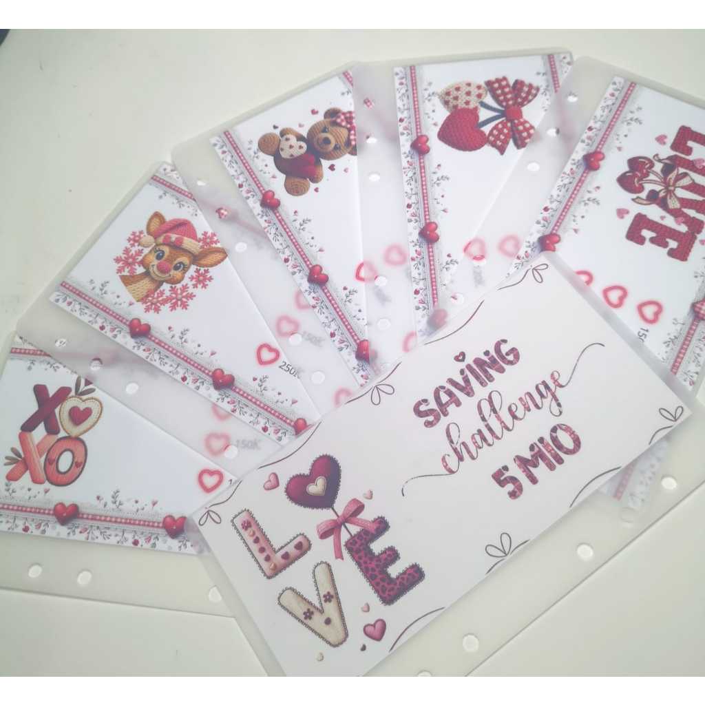 TARGET 5 JUTA AMPLOP MENABUNG UKURAN A6_LOVEKIT DESIGN