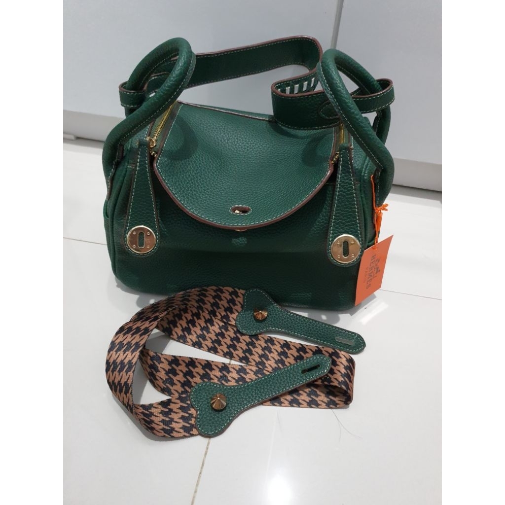 Tas kulit jeruk 25 cm/ medium