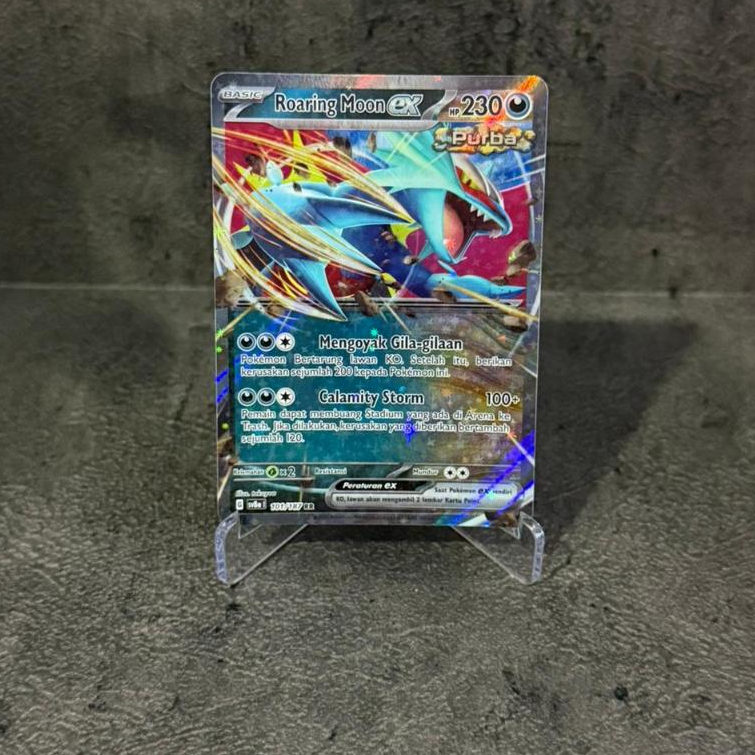 Roaring Moon EX RR Purba 101/187 - Pokemon TCG Indonesia