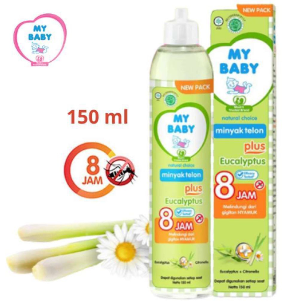 Minyak telon bayi My Baby Ukuran besar 150ml
