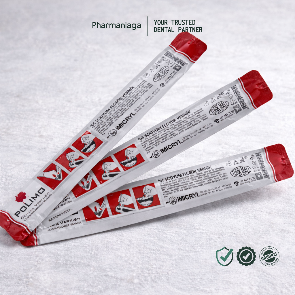 Pharmaniaga - Imicryl Polimo Fluoride Varnish / Serupa 3m Clinpro White Varnish